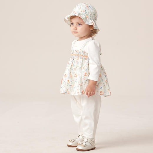 英氏-童衣类（春）G3英针长蛤英氏白59CM 商品图1