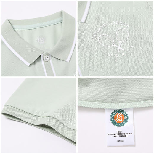 罗兰加洛斯法网儿童网球服女童短袖T恤女孩网球套装 商品图6