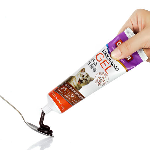 谷登补桖肝精膏120g宠物猫咪营养膏美短英短布偶幼成猫（猫用）120g 商品图4
