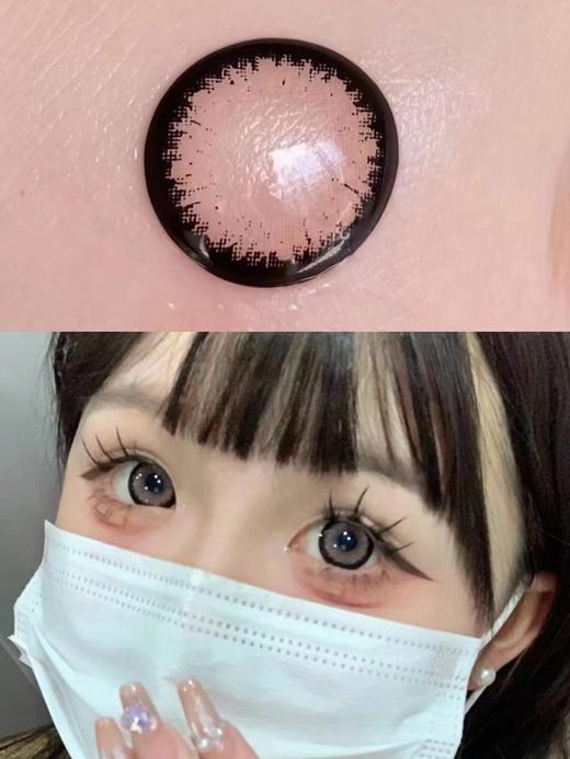大直径年抛 agenscolor超大波斯菊粉美瞳 直径14.5着色14.4 韩国 商品图0