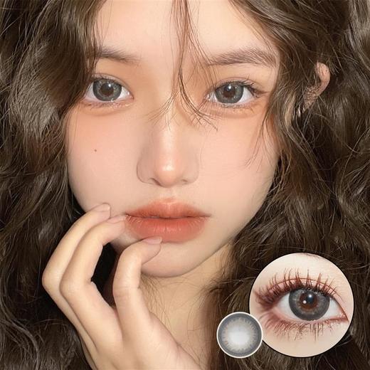 大直径年抛 Agenscolor系列星光闪闪灰美瞳 直径14.5着色14.4韩产 商品图0
