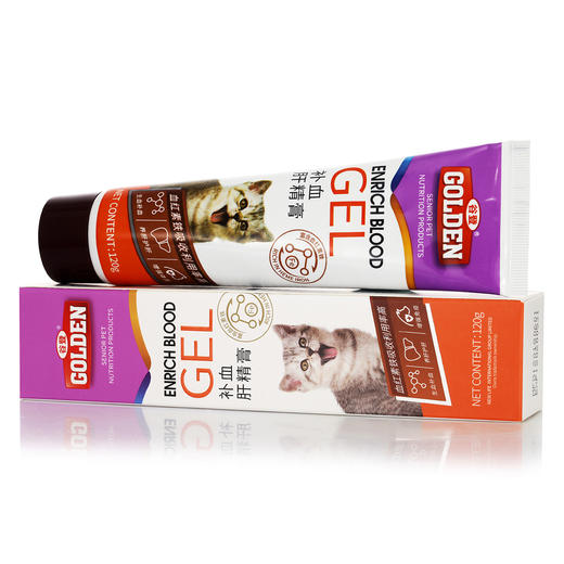 谷登补桖肝精膏120g宠物猫咪营养膏美短英短布偶幼成猫（猫用）120g 商品图2