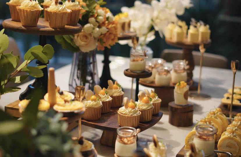 甜品台茶歇点心