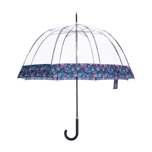 【英国王室御用】英国Fulton富尔顿王室御用鸟笼伞透明雨伞女晴雨 商品图1