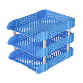 齐心 B2069 折叠文件盘（三层）