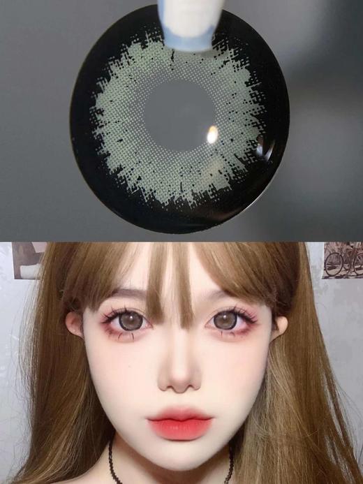 大直径年抛 agenscolor超大波斯菊绿美瞳 直径14.5着色14.4 韩国 商品图4