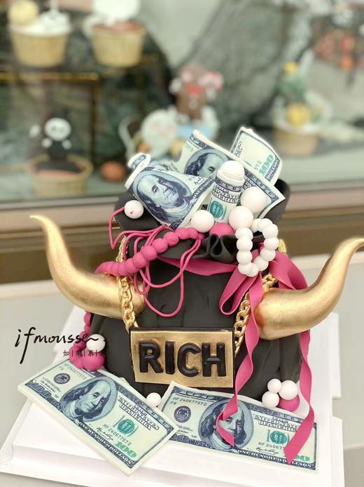 「翻糖定制」钱袋子 金牛座 暴富 商品图1