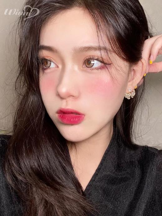 winni&milcacon年抛系列焦糖脆脆棕美瞳 直径14.5着色14.0 韩国产 商品图5