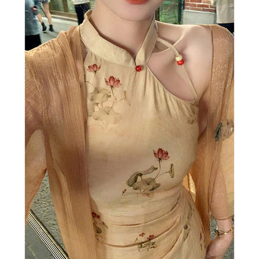 裁缝学苑AX51中式复古改良旗袍连衣裙纸样女装收腰裙子罩衫服装图 商品图3