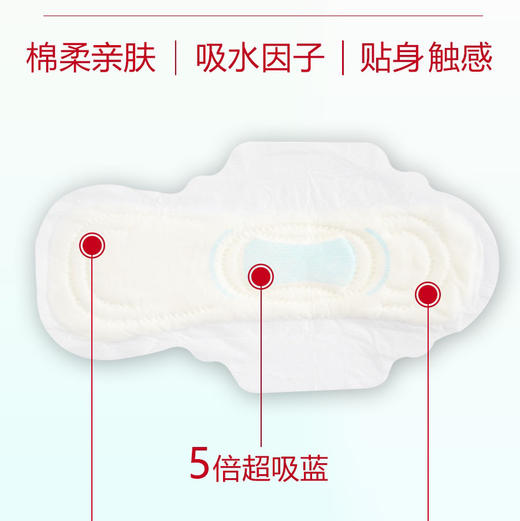 苏菲卫生巾超熟睡超薄裸感肌420mm 商品图2