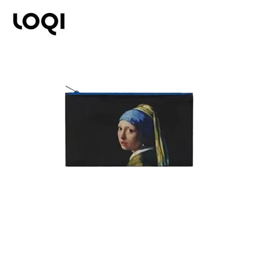 德国LOQI时尚艺术环保收纳袋 ZP.MU.VE文具数码配件收纳整理套包洗漱化妆防泼水潮流 博物馆耳环女 商品图3