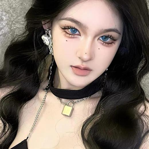 Onechu Beauty正品年抛碎钻水蓝美瞳 | 直径14.0着色13.3| 韩国产 商品图2