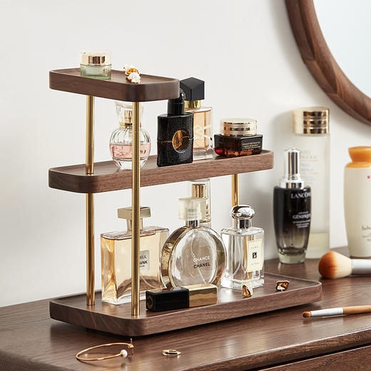 初心| 三层置物架摆放香水盲盒手表卧室玄关 商品图6