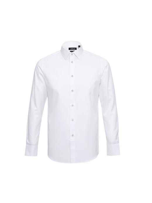 callisto白色全棉意式领衬衫  SRSTL001C 商品图3