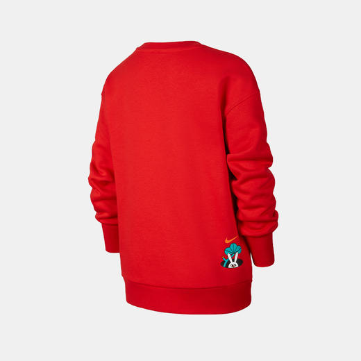 Nike Sportswear 大童加绒圆领运动衫 FD4074 商品图1