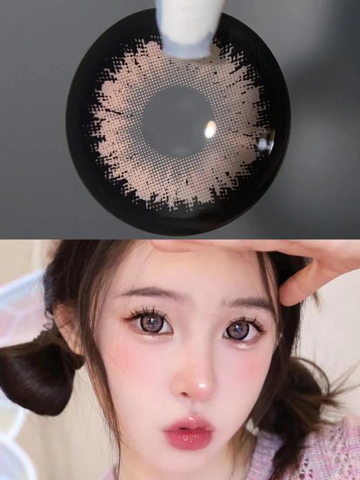 大直径年抛 agenscolor超大波斯菊粉美瞳 直径14.5着色14.4 韩国 商品图6