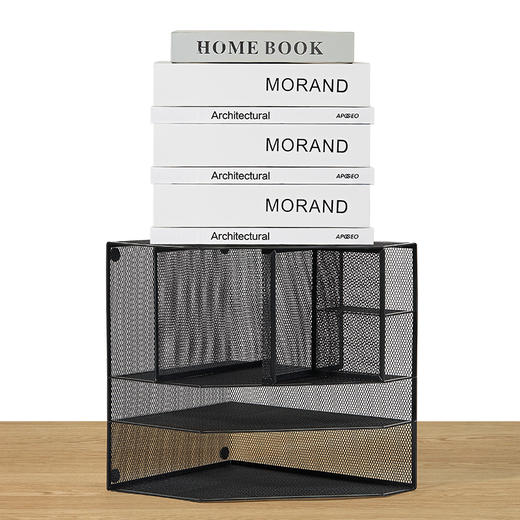 齐心 B2076 金属资料架(七格) 商品图3