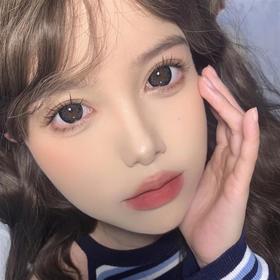 正品大直径半年抛 Reve 复古星光芭比黑灰 直径14.5着色直径14.4 韩国产
