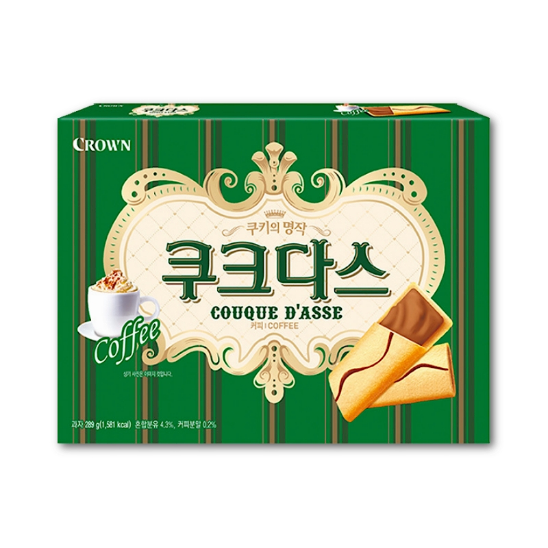 크라운 쿠크다스비엔나커피288g