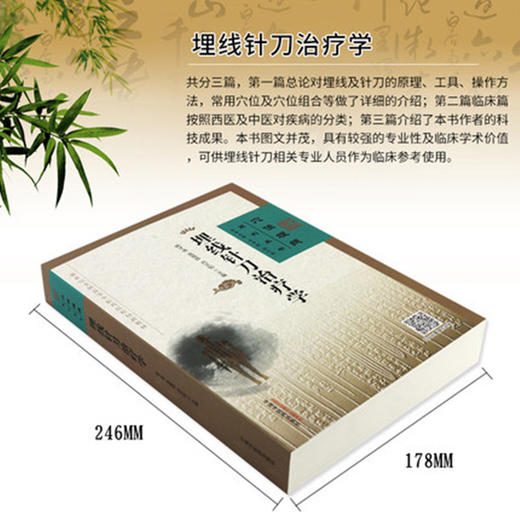 埋线针刀治疗学 穴位埋线系列丛书 杨才德 高敬辉 刘文韬 主编 中国中医药出版社 书籍 商品图3