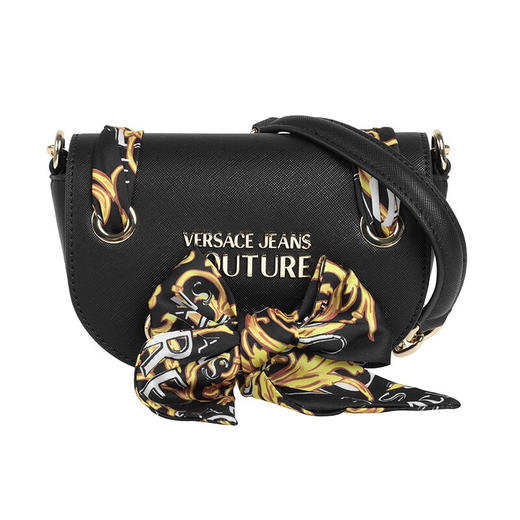 【现货超惠秒】Versace 女士 标志丝巾绑带链条单肩包 11384 商品图0