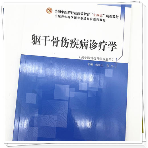 躯干骨伤疾病诊疗学  杨凤云 张兵 著 全国中医药行业高等教育十四五创新教材 中国中医药出版社 书籍 商品图4