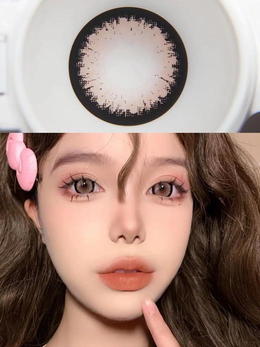 大直径年抛 agenscolor超大波斯菊粉美瞳 直径14.5着色14.4 韩国 商品图7
