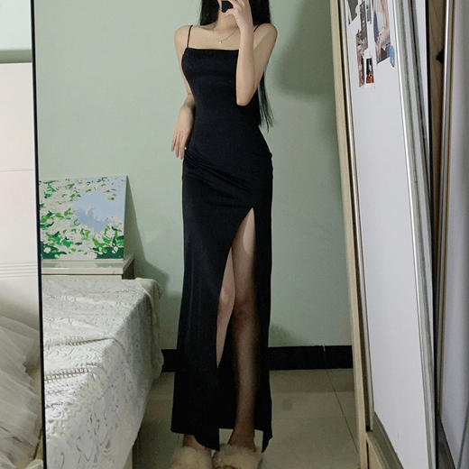 裁缝学苑AX52 性感吊带裙纸样开叉连衣裙女装打版长裙子裁剪样板 商品图2