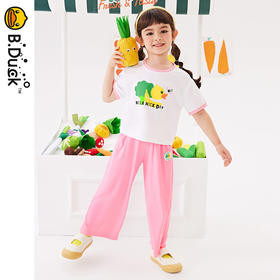 B.Duck小黄鸭童装夏季短袖套装105-150 BF2481002