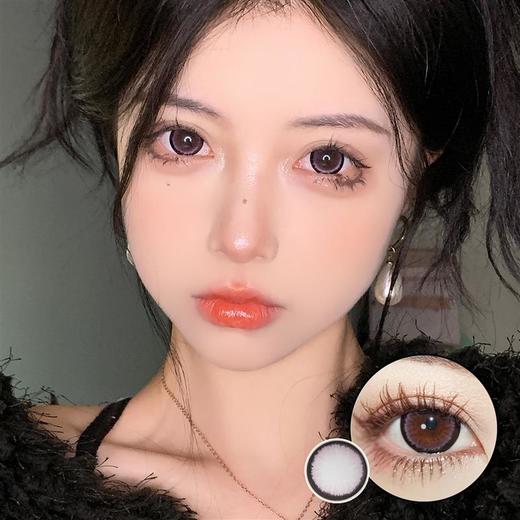 大直径年抛 Sheepcon系列元气白桃粉美瞳 直径14.5着色14.4韩国产 商品图0