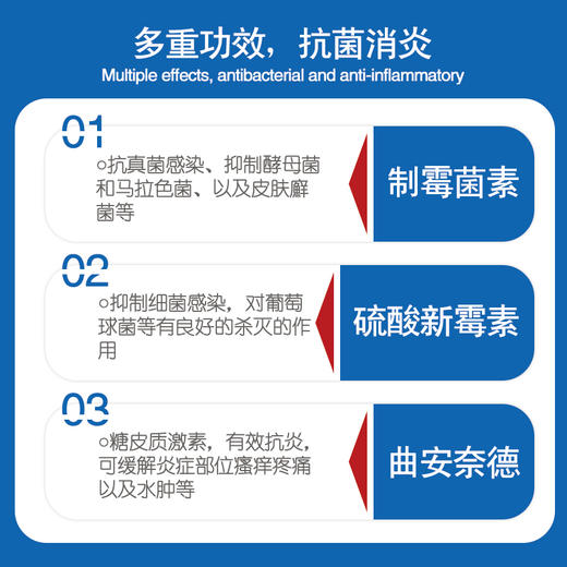 耳益欣-复方制霉菌素软膏-耳炎耳螨耳道真菌 商品图1