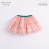 马克珍妮新款夏装 女童郁金香满印网纱半身裙231052 商品缩略图0