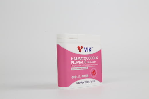 vik雨生红球藻凝胶糖果 富含磷脂虾青素  0.75g*60粒/瓶 商品图3