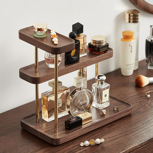 初心| 三层置物架摆放香水盲盒手表卧室玄关 商品图1