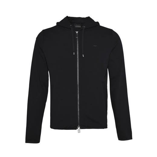 阿玛尼  EMPORIO ARMANI 男女通款 时尚百搭纯色休闲运动衫外套 97733 商品图0