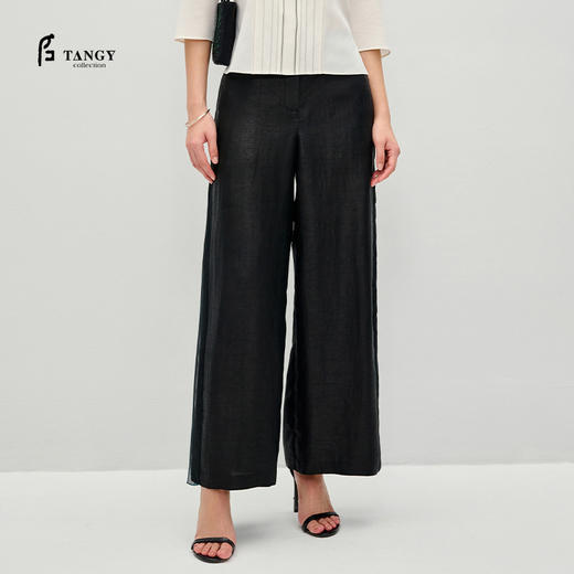 TANGY Collection/天意精品莨绸长裤 商品图0