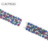 GAONAS高纳仕 925银锆石 水果手镯女士原创设计珠宝个性小众饰品 商品缩略图2