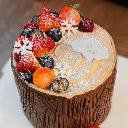 烤爱·生日蛋糕系列·巧克力榛子树桩·巧克力·生日节日【仅限深圳同城配送】 商品图2
