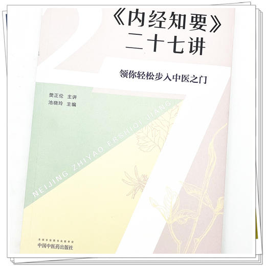 《内经知要》二十七讲 领你轻松步入中医之门 池晓玲 主编 中国中医药出版社 中医入门 中医基础 书籍 商品图4