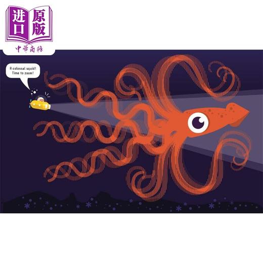 【中商原版】Zumi's Ocean Adventure 视觉绘本：祖米的海洋历险 英文原版 进口图书 儿童绘本 故事图画书 活动与玩具书  商品图2