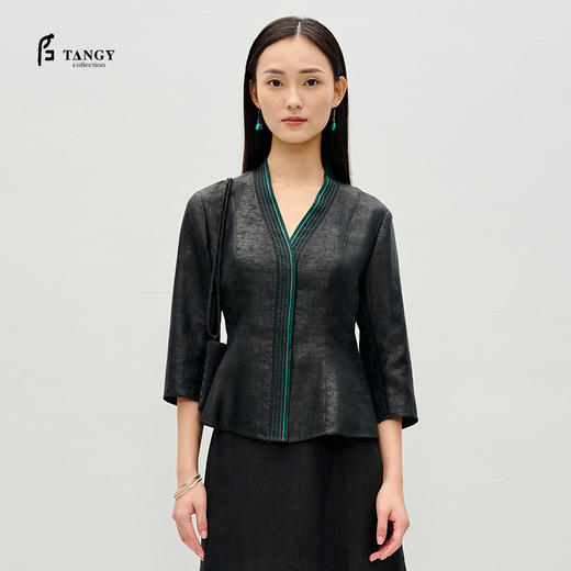 TANGY Collection/天意精品莨绸上衣 商品图0