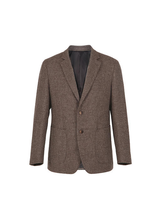 callisto咖啡色全羊毛休闲便西 FRFJK025H 商品图3