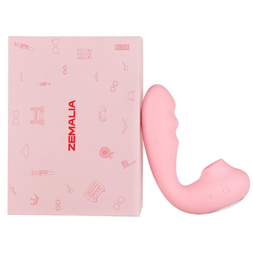 【弯曲震动+吮xi！！】司沃康塔娜系列加温遥控震动吮xi可弯曲棒子女用 商品图2