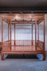 红桥红  家具严选  缅甸花梨（大果紫檀）  【218八柱十字海棠纹 明式架子床】 商品缩略图0