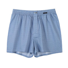 【超值100%丝光棉】SCHIESSER德国舒雅 铂雅男士平角丝光棉短裤宽松家居裤99/19930X