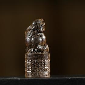 文莱沉水《貔貅印章》  14.13g