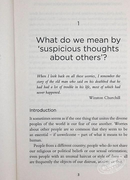 【中商原版】克服偏执与多疑的思想 第二版 英文原版 Overcoming Paranoid and Suspicious Thoughts Daniel Freeman 商品图5