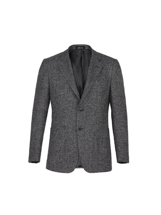 callisto深灰绵羊毛混纺单西 FRFJK132C 商品图3