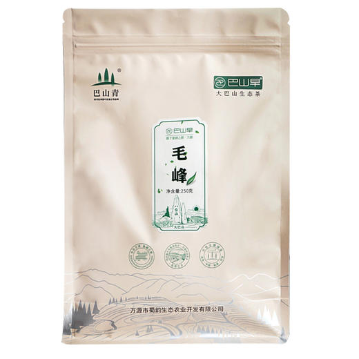 巴山早2024新茶预售毛峰绿茶250g袋装 茶园直销 预计4月10日发货 商品图5