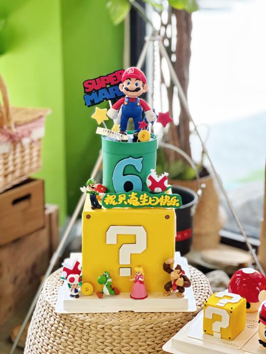 超级玛丽 · 翻糖蛋糕 商品图0